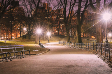 How can light create a safer community?